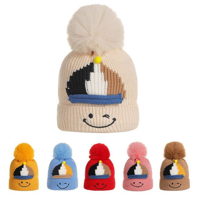 Kid's Winter Pom Pom Beanie 1016 (12 units)