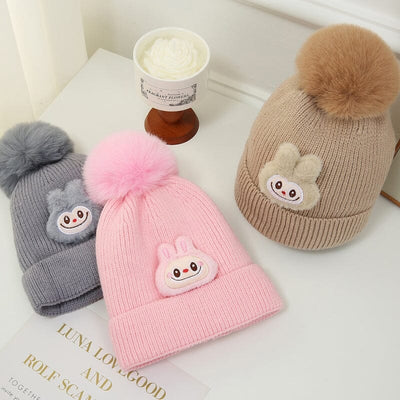 Kid's Winter Pom Pom Beanie 1183 (12 units)