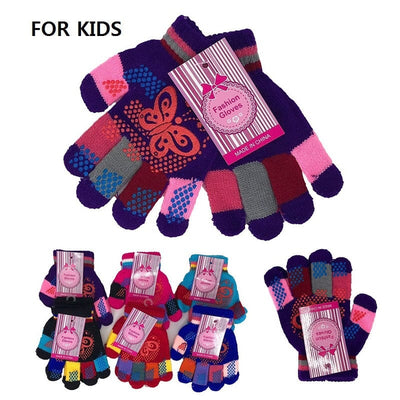 Kid's Winter Warm Gloves 8717 (12 units)