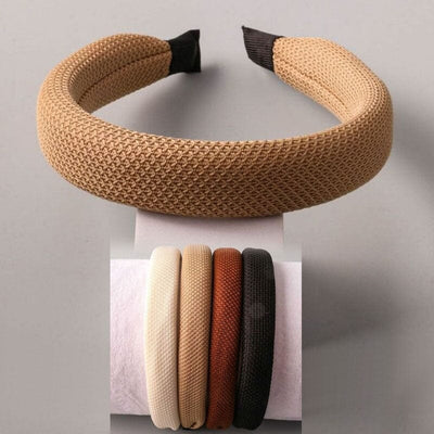 Knit Puffy Headband 12841 (12 units)