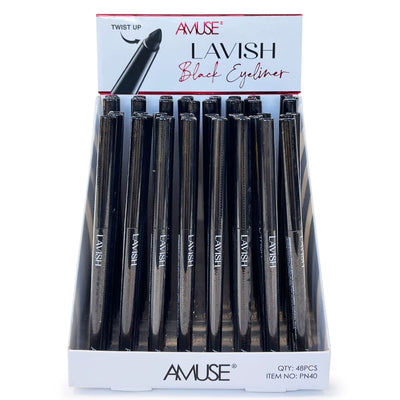 Lavish Black Eyeliner Twist Pencil (48 units)