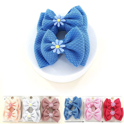 Layered 2PC Hair Bow 13027 (12 units)