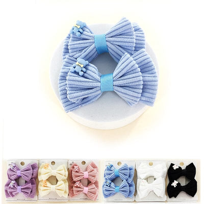 Layered 2PC Hair Bow 13030 (12 units)