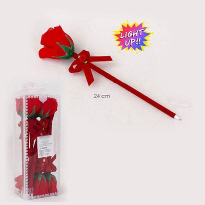 Light Up Rose Valentines Day Pen 2221 (12 units)