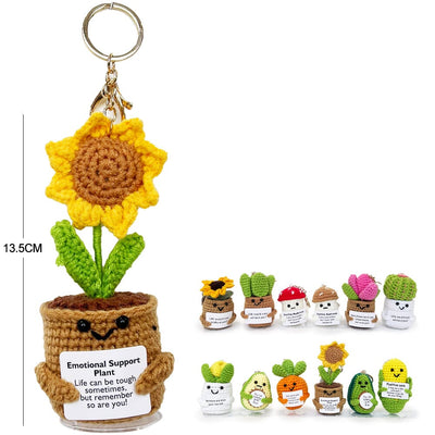 Little Happy Plant Plushes Keychain (12 units)