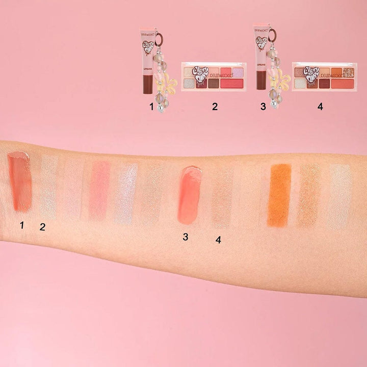 Love Is In The Air 8 Color Palette & Lip Gloss (12 units