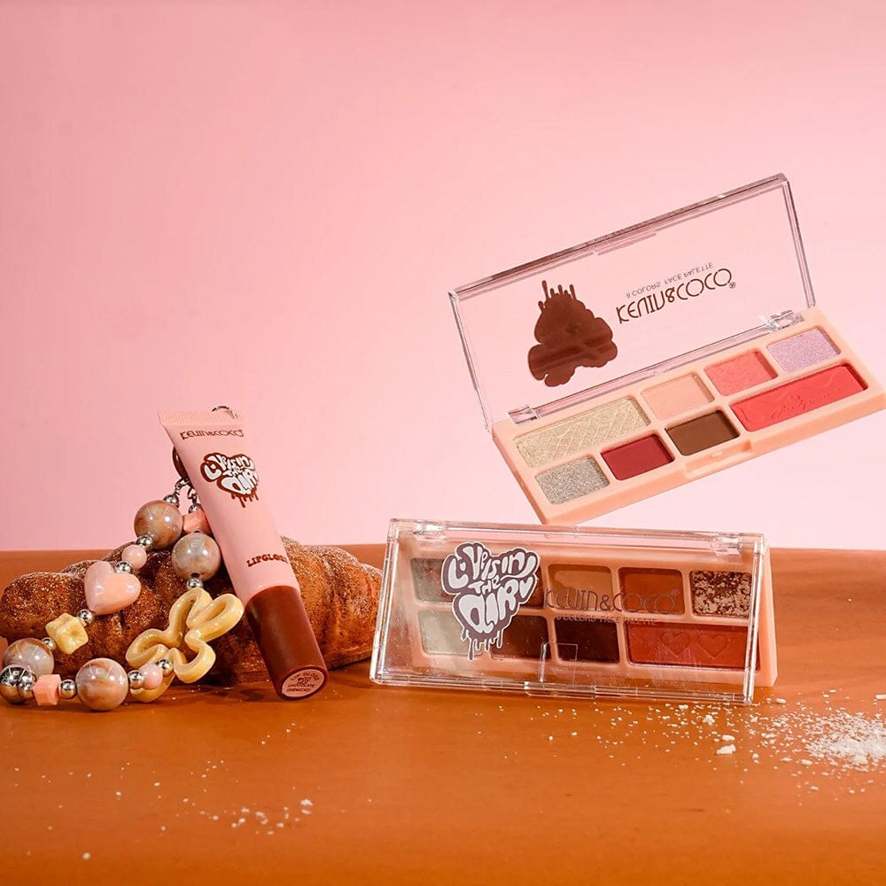 Love Is In The Air 8 Color Palette & Lip Gloss (12 units