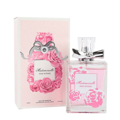 MADEMOISELLE ROSE INTENSE SPRAY PERFUME EAU DE PARFUM FOR WOMEN 100ML (3 units)
