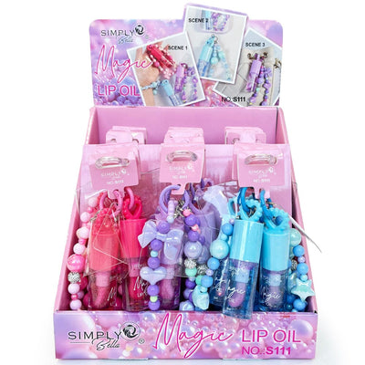 Magic Lip Oil With Bead Charm (24 units)