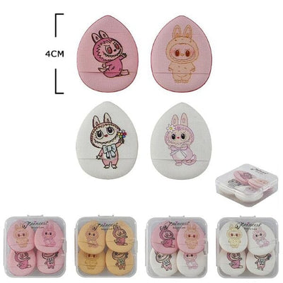 Makeup Puff Set 1077 (12 units)