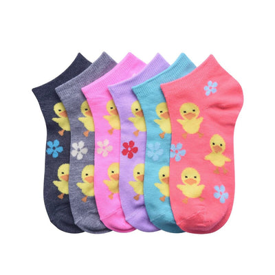 Mamia Spandex Girl's Socks DUCK (12 units)