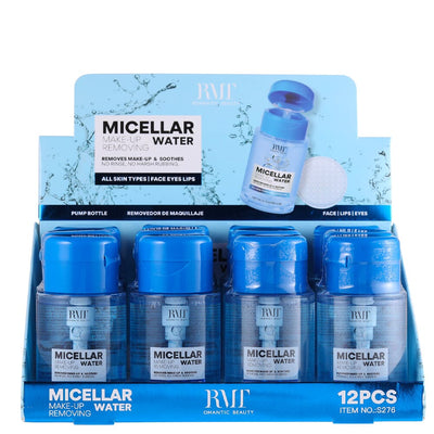 Micellar Water Makeup Remover (12 units)