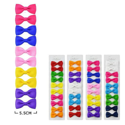 Mini 10PC Hair Bow 40000R (12 units)