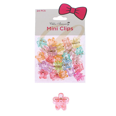 Mini Hair Jaw Clip 0529R (12 units)