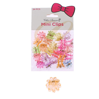 Mini Hair Jaw Clip 0532R (12 units)