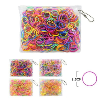 Mini Rubber Bands With Bag 007 (12 units)