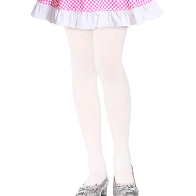 MOPAS Girl's Plain Tight Assorted Color - Large (12 units)