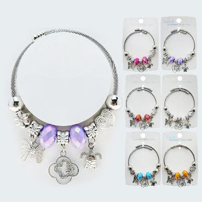 Multi Charm Bracelets 49261 (12 units)