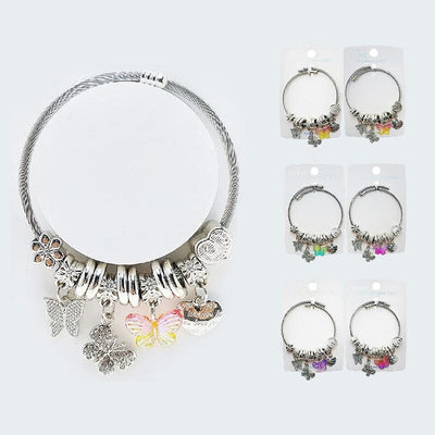 Multi Charm Bracelets 49288 (12 units)