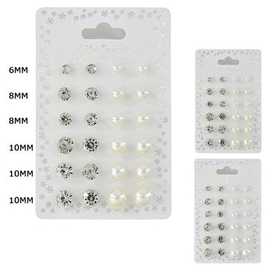 Multi Size Stud Earrings 1024W (12 units)
