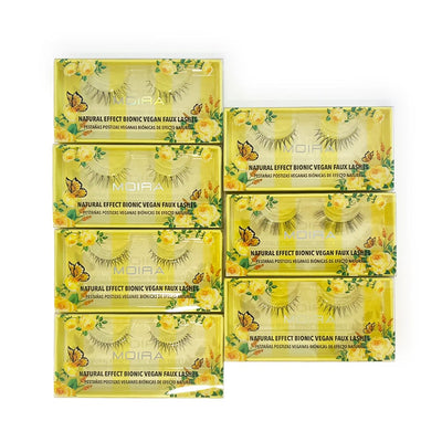 Natural Effect Bionic Vegan Faux Lashes Assorted Set (7 units)