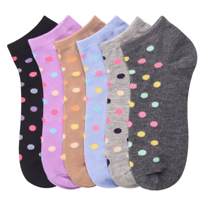 No Show Spandex Plain Socks Size 9-11 (12 units)