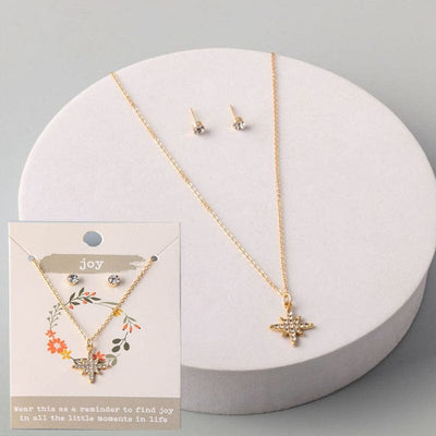 Northern Star Joy Jewelry Necklace Set 8325G (12 units)