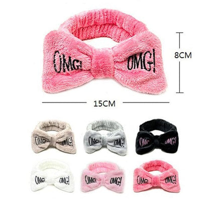 OMG Bow Spa Headband 1038 ( 12 units)