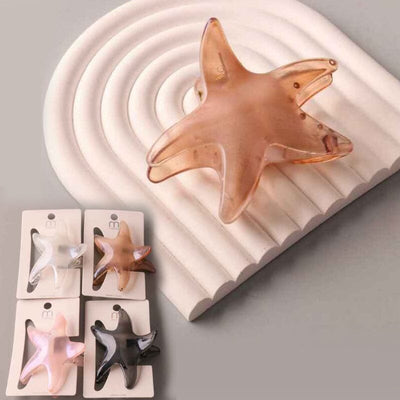 Opaque Starfish Claw Clip 11134 (12 units)