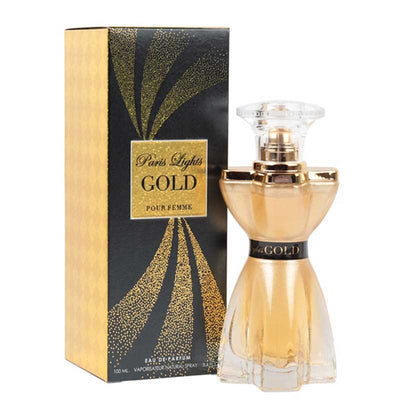 PARIS LIGHTS GOLD SPRAY PERFUME FOR WOMEN 100ML (1 unit)