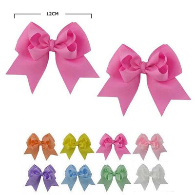 Pastel Tone Hair Bow 1245P (24 units)