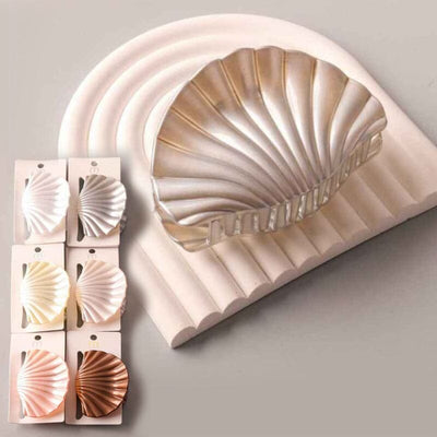 Pearlised Shell Claw Clip 11132 (12 units)