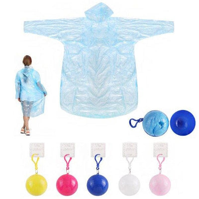 Portable Disposable Raincoats Ball 1197 (12 units)