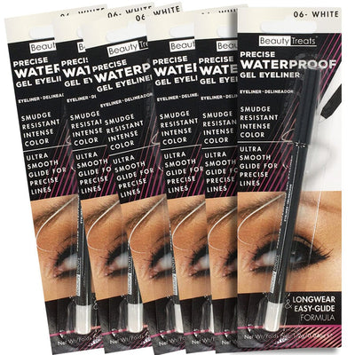 Precise Waterproof Gel Eyeliner - White (12 units)