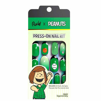 Press On Nail Kit - Peppermint Patty ( 1 unit )