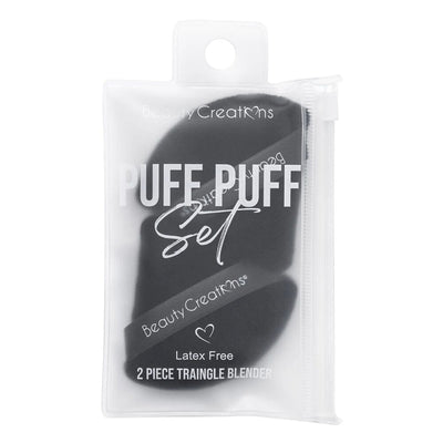 Puff Puff Black 2PC Set Zipped Bag ( 12 units )