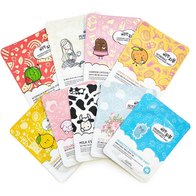 Pure Skin Essence Mask Sheet Assortment A (9 units)