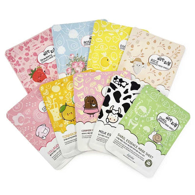 Pure Skin Essence Mask Sheet Assortment C (9 units)