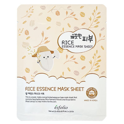 Pure Skin Essence Mask Sheet - Rice (10 units)