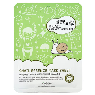 Pure Skin Essense Mask Sheet - Snail (10 units)