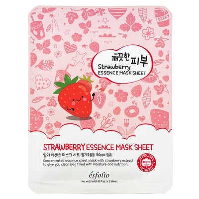 Pure Skin Essense Mask Sheet - Strawberry (10 units)