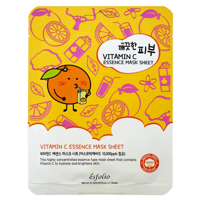 Pure Skin Essense Mask Sheet - Vitamin C (10 units)