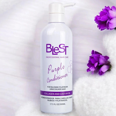 Purple Conditioner With Collagen And Castor Oil 500ml (1 unit)