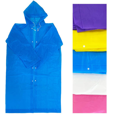 Rain Ponchos for Adults 140g (5 units)