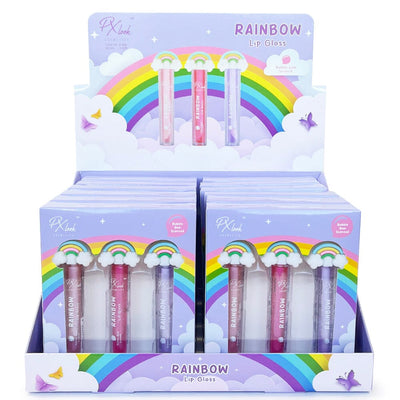Rainbow 3PC Lip Gloss Set S495 (12 units)
