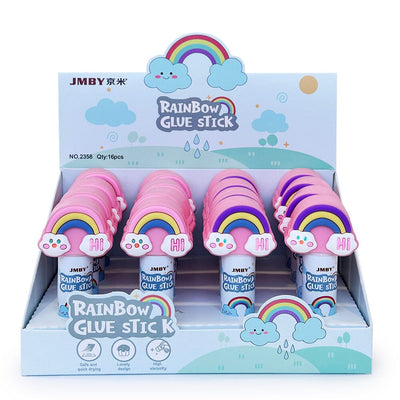 Rainbow Glue Stick ( 16 units )