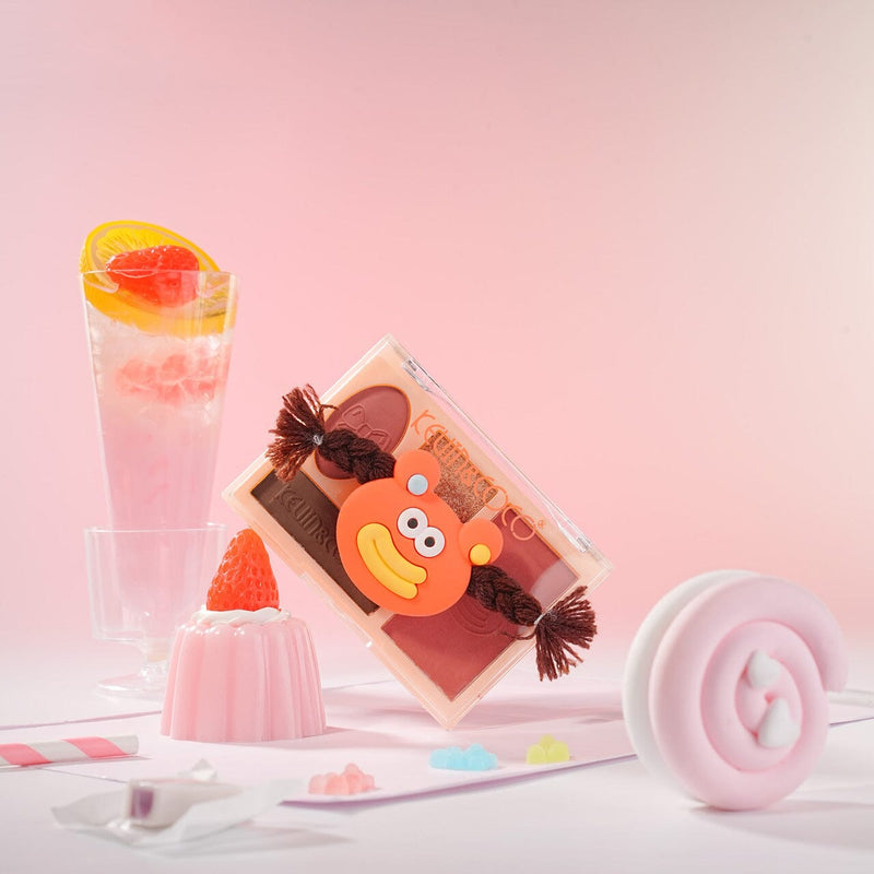 Rainbow Twist Hair & Makeup Set - Orange 4