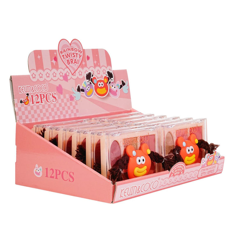 Rainbow Twist Hair & Makeup Set - Orange 5