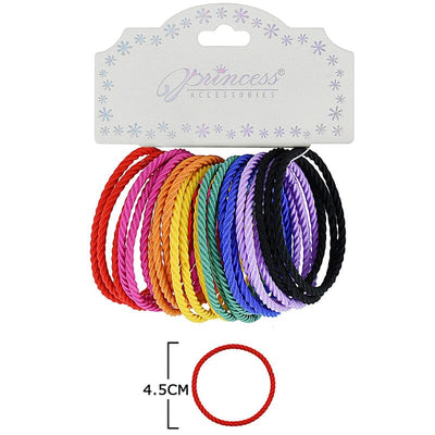 Regular Tone 24 PC Rubble Hair Band 016R (12 units)