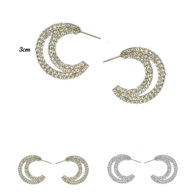 Rhinestone Earring 4049 (12 units)